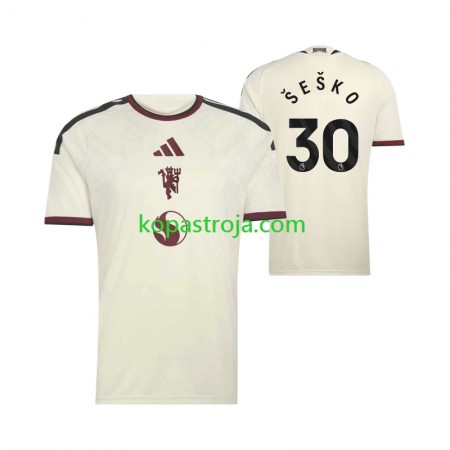 Billiga Fotbollströjor Manchester United Benjamin Sesko 30 Tredje tröja 2026/27 Kortärmad
